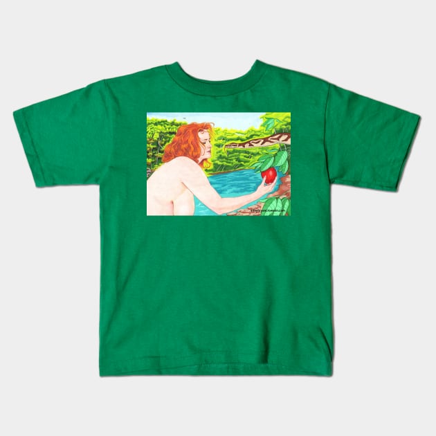 Eve of Knowing 2 Kids T-Shirt by Art by Bryan Crowson